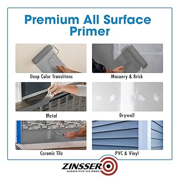 ししししページ Amazon | Zinsser 286258 ブルズアイ 1-2-3 全表面プライマー